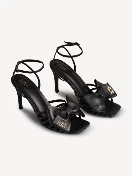 BIZUU sandale piele Lavilly negru