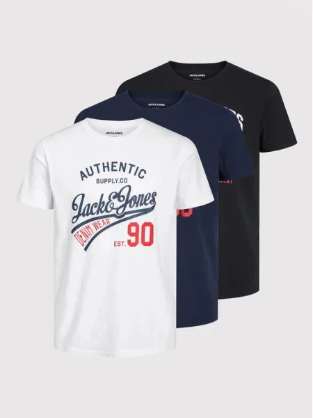 Jack&Jones 3 db póló Ethan Színes