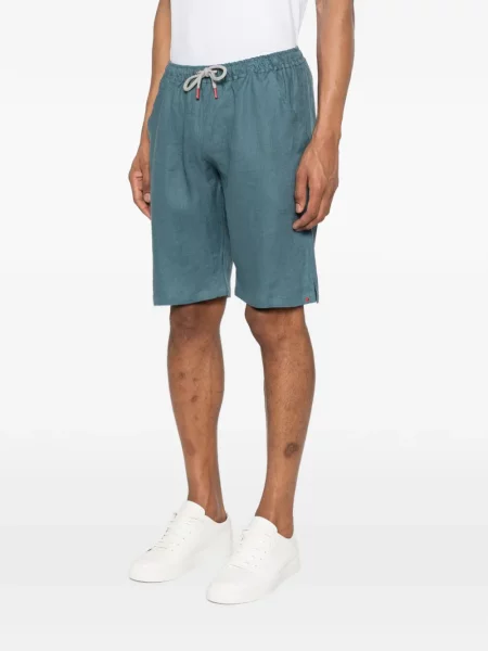 Stahovací šňůrka kraťasy Kiton modré