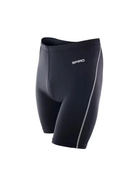 Szorty Spiro Bodyfit czarne