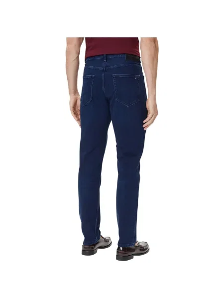 Blugi drepți Tommy Hilfiger Denton albastru