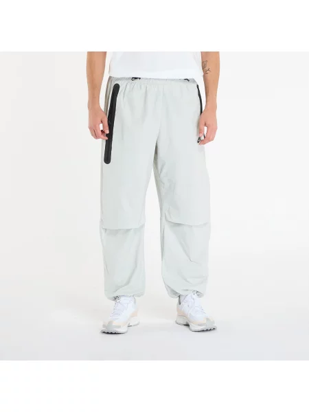 Spodnie Nike Tech Woven Oversized Pants Light Silver/ Light Silver/ Black XS czarne