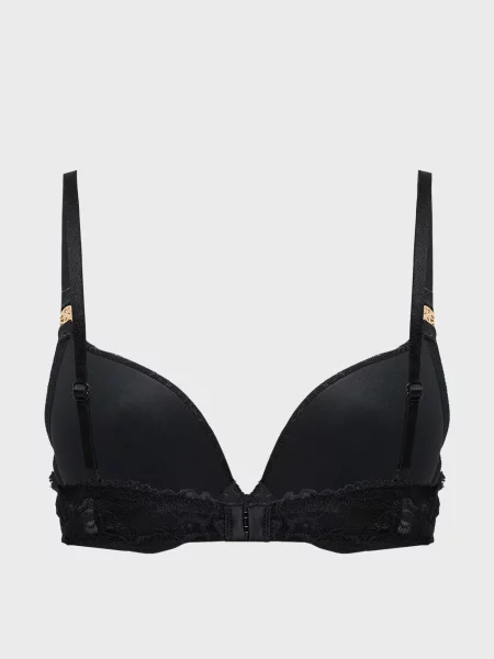 Бюстгальтер Guess с принтом черный