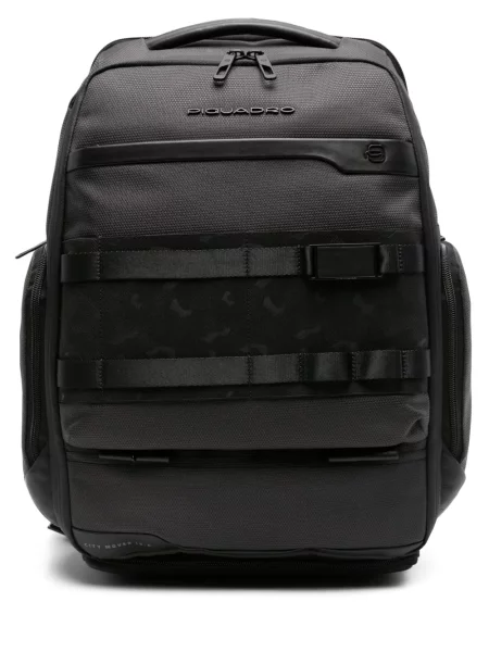 Rucsac Piquadro cu autograf gri