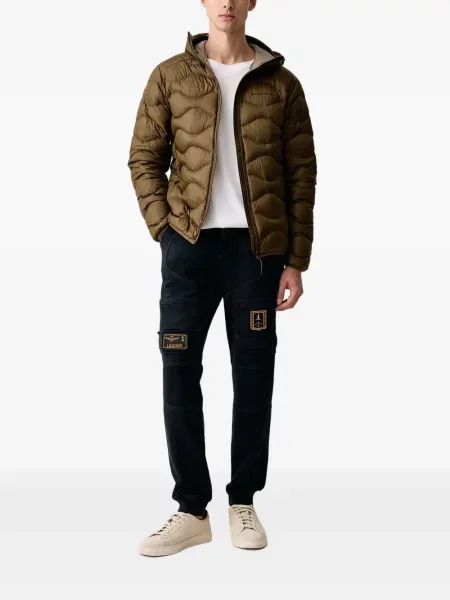 Pantaloni cargo Aeronautica Militare cu autograf negru