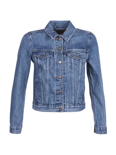 LEVI'S Prechodná bunda denim modrá