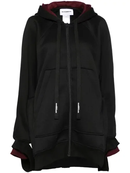 Długa linia bluza z kapturem Melitta Baumeister czarna