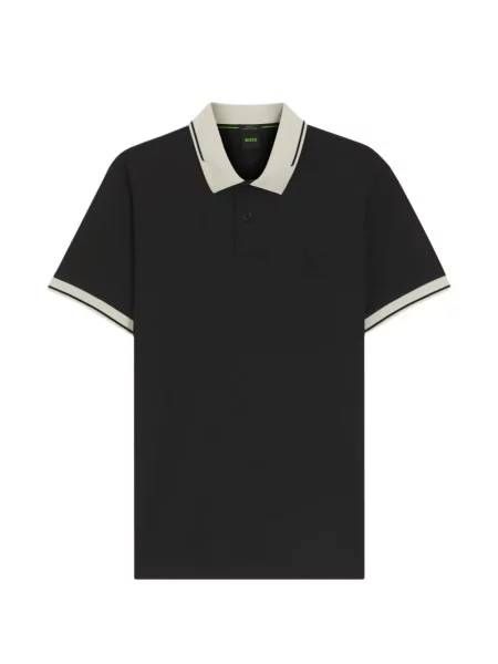 Tricou polo Boss negru