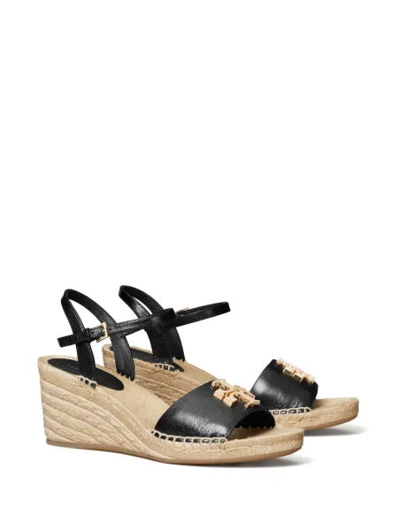Espadrile Tory Burch cu pană negru