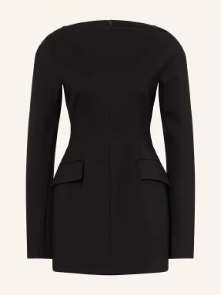 Sportmax Sukienka Koktajlowa Angus schwarz czarna