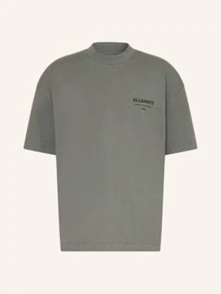 Allsaints Tričko Xander khaki zelené