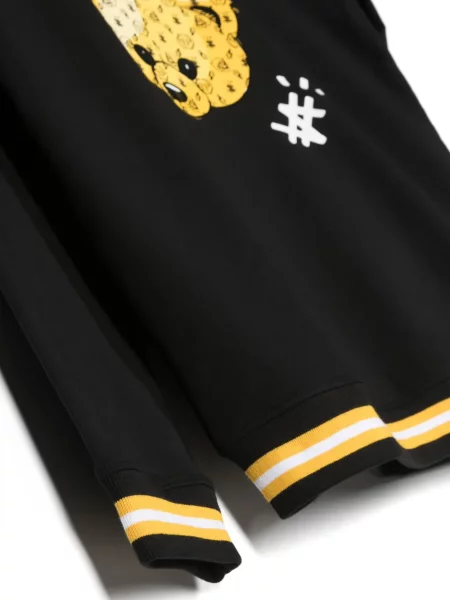Bluza z kapturem dziecięca Philipp Plein czarna
