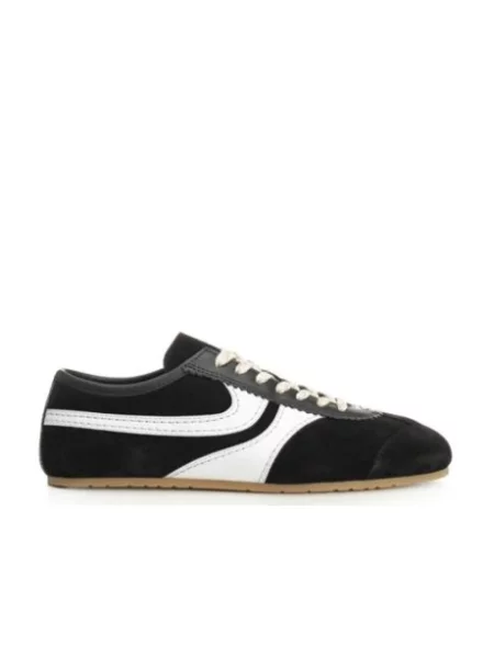 Sneakersy Dries Van Noten zamszowe czarne