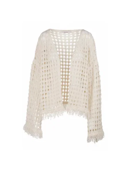 Dzianinowy kardigan Jucca beżowy