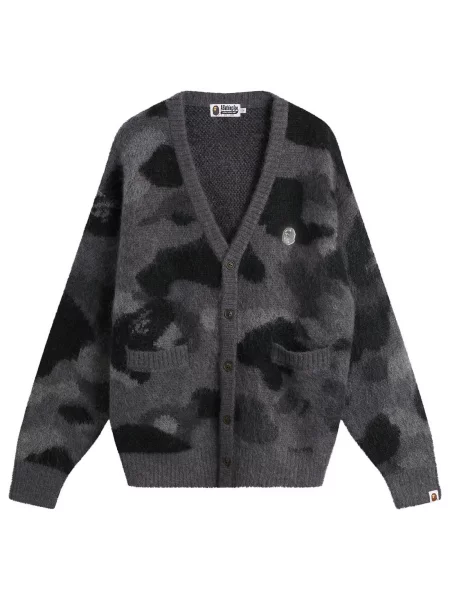 Dzianinowy sweter A Bathing Ape® czarny