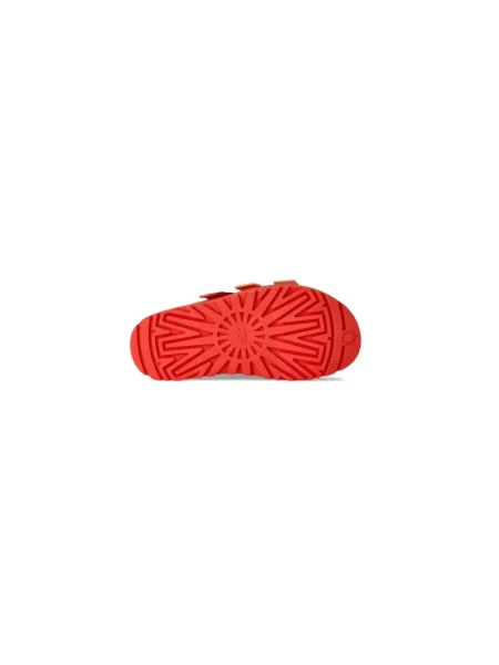 Klapki Ugg pomarańczowe