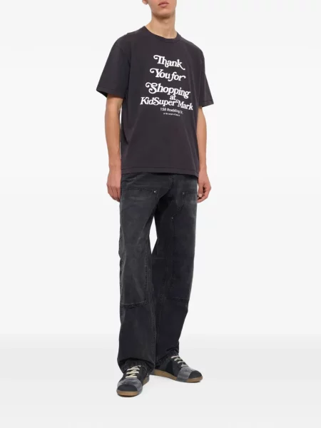 Tricou Kidsuper cu imagine negru