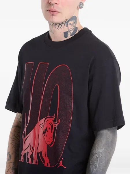 Tricou Jordan cu imagine negru