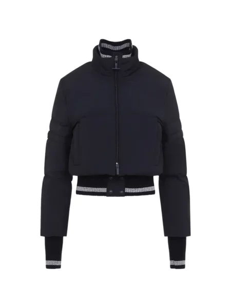 Matlasat decupat geacă Thom Browne negru