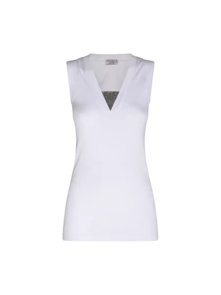 Top Brunello Cucinelli biały