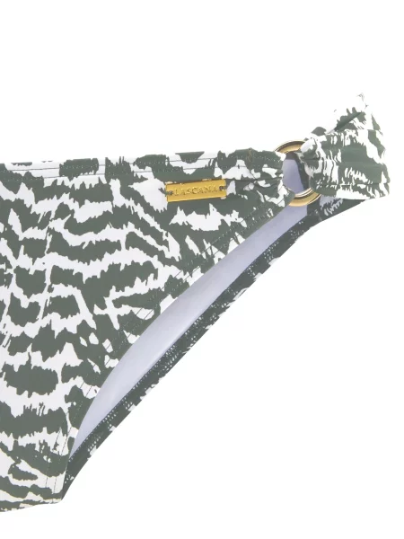 LASCANA Bikini hlačke oliva bela