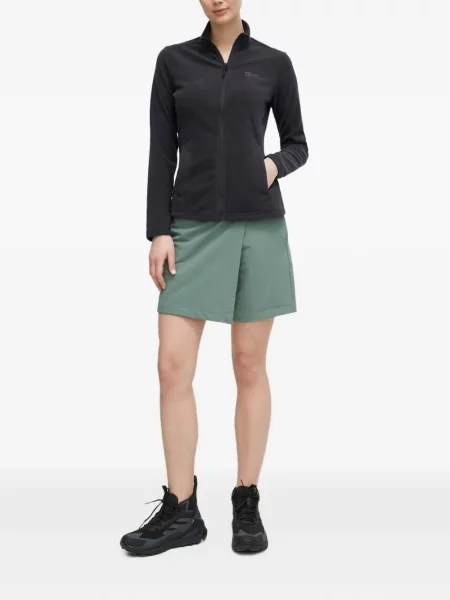 Asimetriški šortai Jack Wolfskin žalia