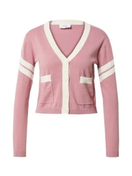Daahls by Emma Roberts exclusively for ABOUT YOU Geacă tricotată Inga roz / natural alb