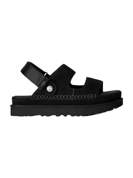 UGG sandały zamszowe W Goldenstar Glide czarne