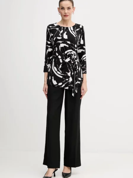 Блузка Joseph Ribkoff візерунок чорний