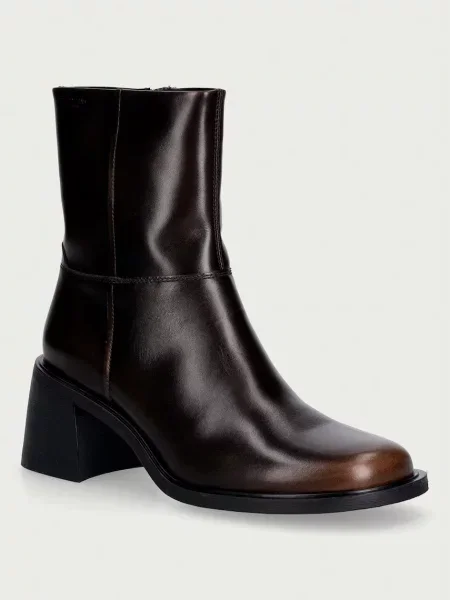 Vagabond Shoemakers botine cu pentru femei din piele VEGA maro