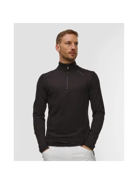 Pulover Cu Guler înalt De Schi Pentru Bărbați Bogner negru