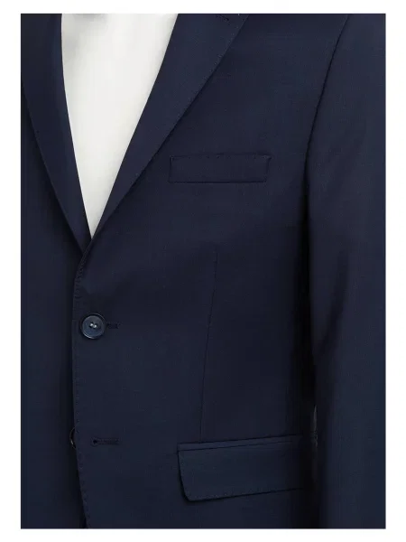 G.O.L. Finest Collection Marynarka Garniturowa Super Slim Fit blau granatowa