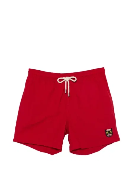Slip de baie Arrels Barcelona cu broderie cu cordon roșu