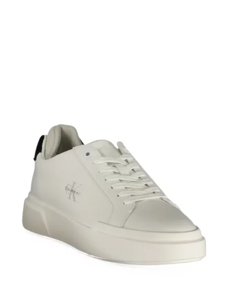 Sneakerși Calvin Klein cu imagine chunky alb