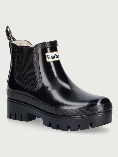 Barbour cizme Wellington pentru femei Halton negru