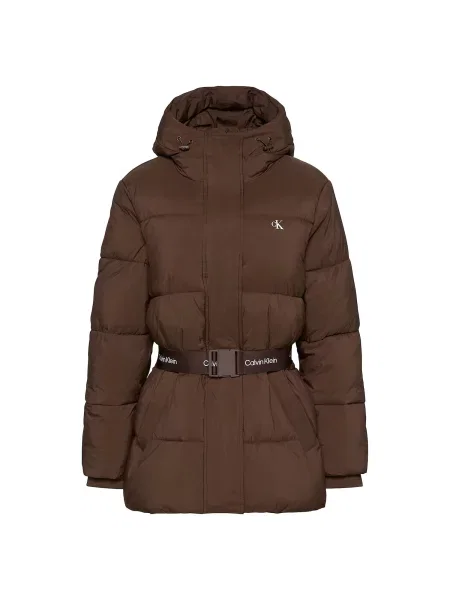 Calvin Klein Jeans Geacă de primăvară-toamnă maro