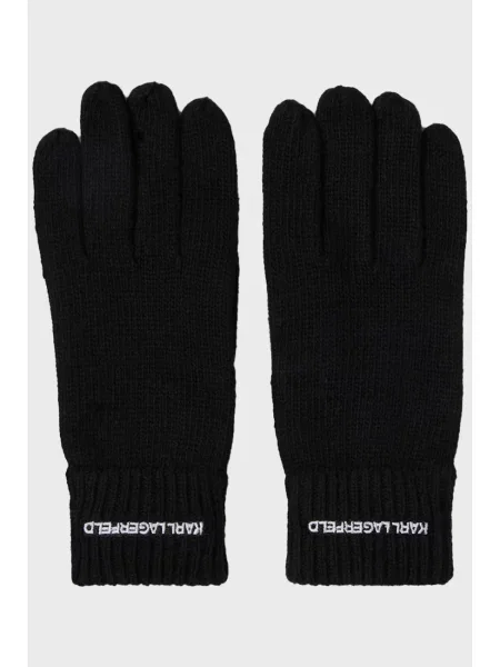 Рукавички Karl Lagerfeld чорні