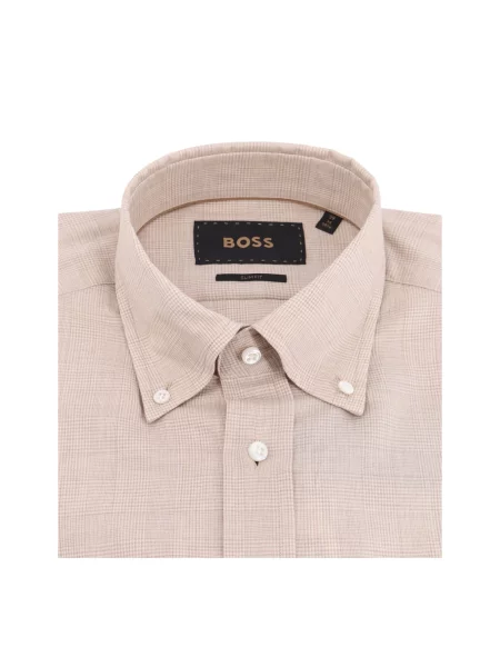 Koszula Boss beżowa
