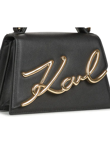 Geanta crossbody Karl Lagerfeld din piele negru