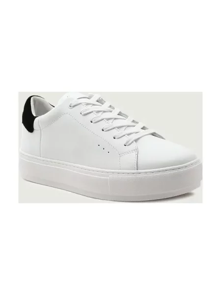 Kurt Geiger De piele teniși alb