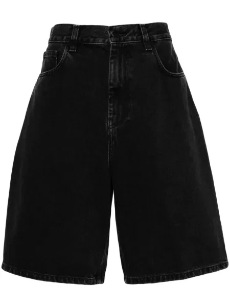 Pantaloni scurți din denim Carhartt Wip negru