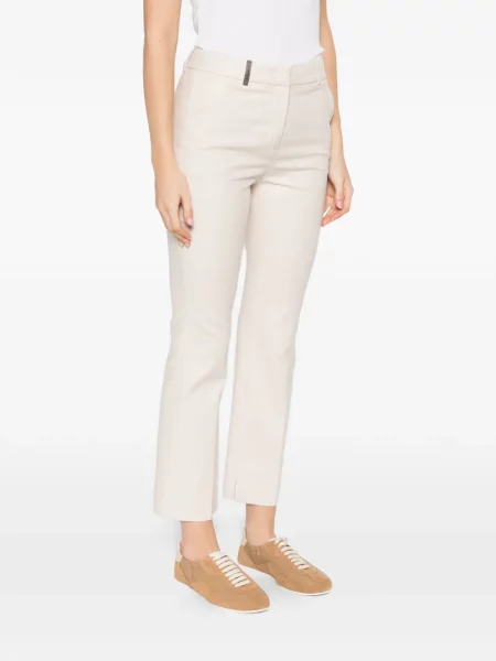 Pantaloni Peserico alb