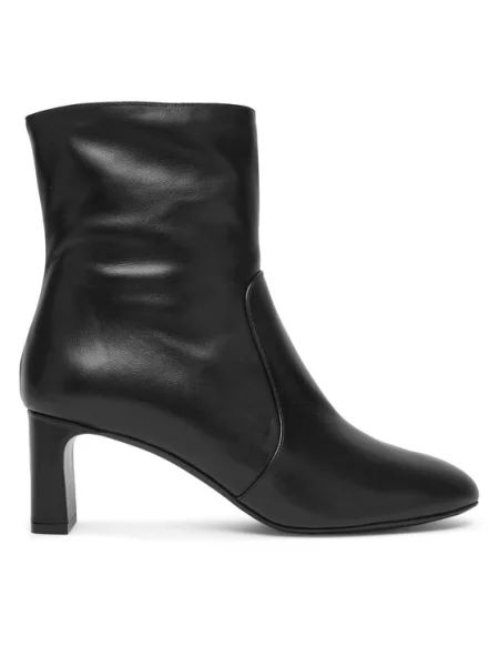 Stuart Weitzman Botine Babette Zip negru