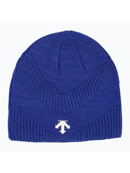 Шапка зимова Descente Descente Logo nebula blue синя