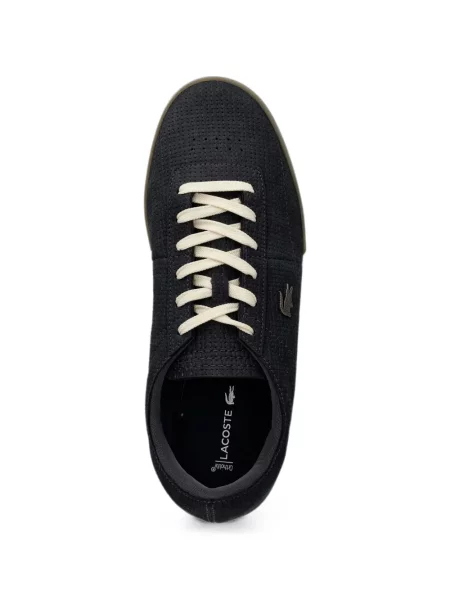 Sneakerși Lacoste cu autograf gri