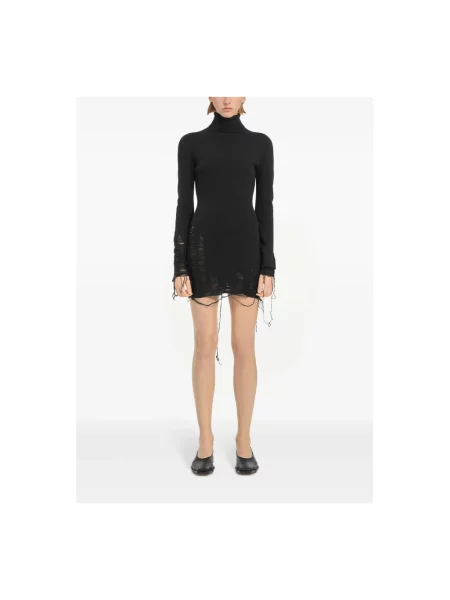 Sukienka mini Mm6 Maison Margiela czarna