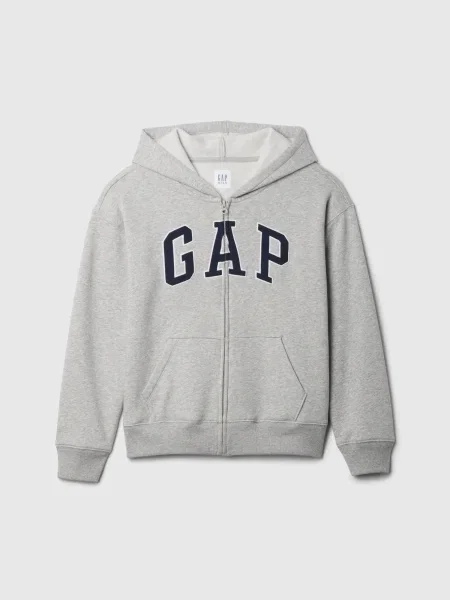 Gyerek melegítő felső Gap szürke