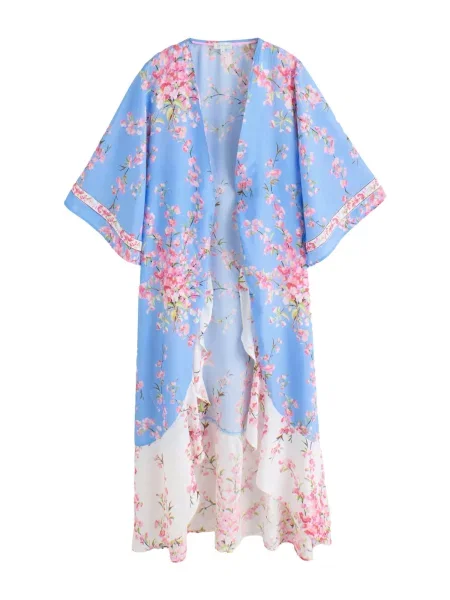 B by Ted Baker Palton de vară regal / verde pastel / roz / roz pastel albastru