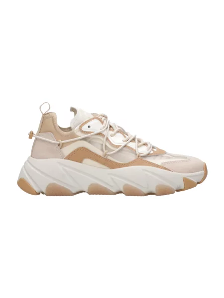 Sneakersy Ash skórzane brązowe