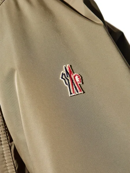 Geacă cu puf Moncler Grenoble de catifea cord